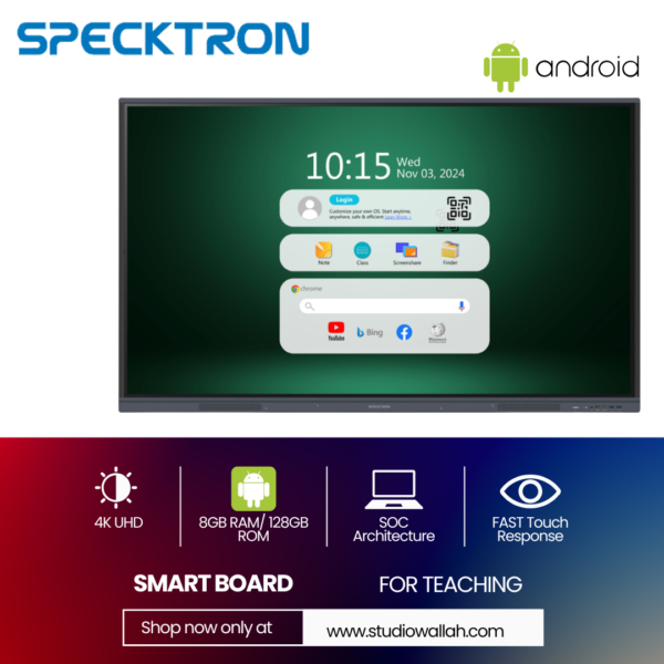 Specktron 75 Inch Smart Board