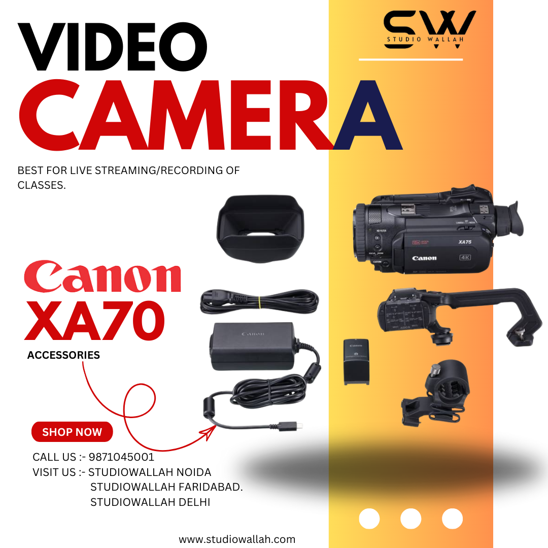 Canon XA70 Accessories