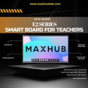 Maxhub Android 13 Interactive Flat Panel 75 Inch E7521 Without OPS