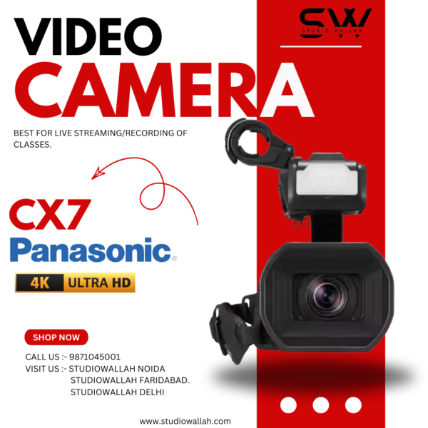 Panasonic CX7 Camcorder