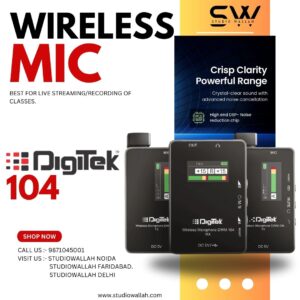 Digitek® (DWM 104) Wireless Microphone System