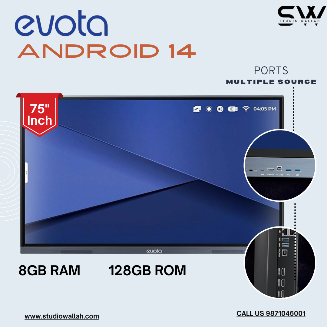 Evota Smart Board Android 14